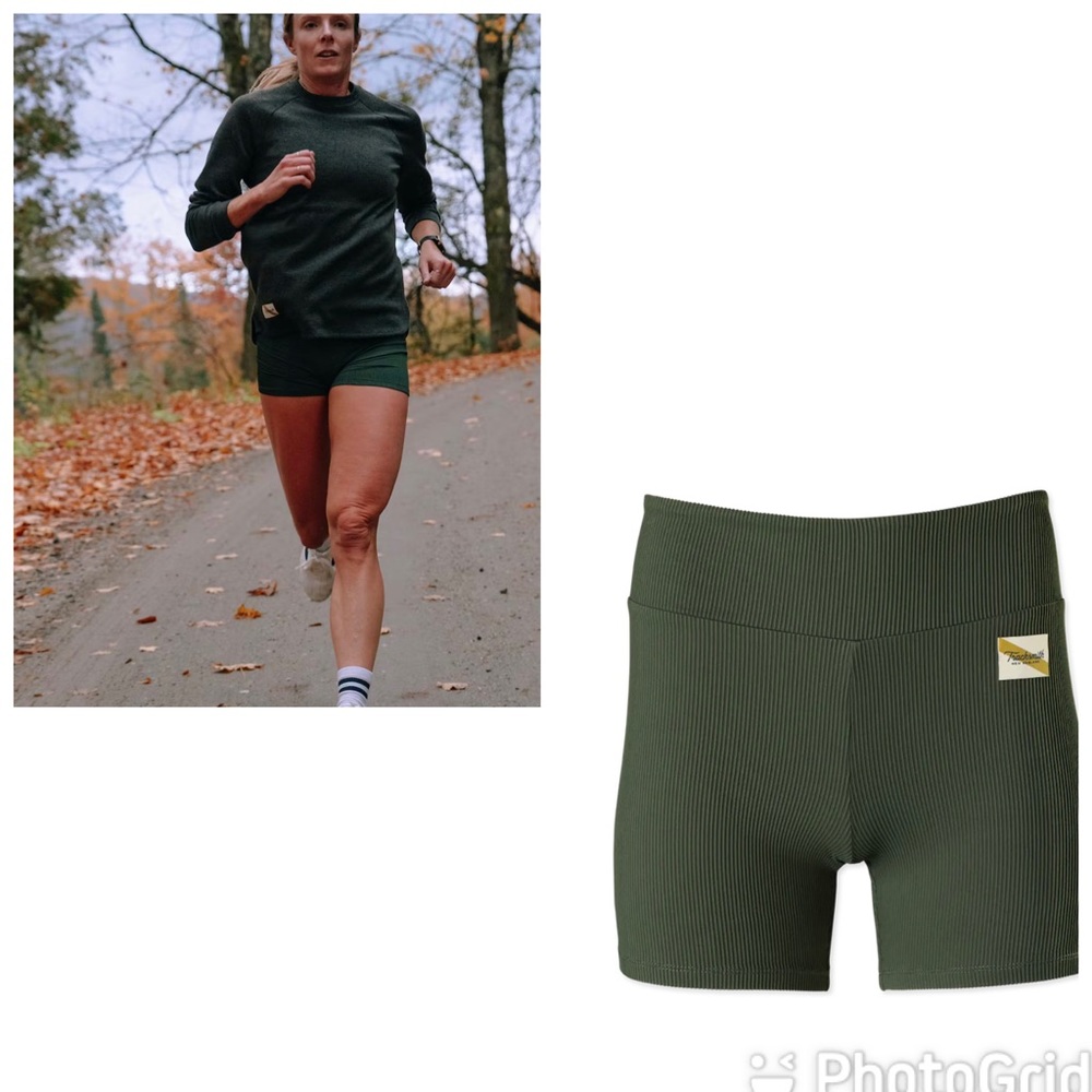 Tracksmith Fells Short Tights Women’s M Forest